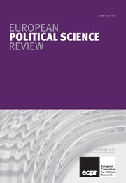 EUROPEAN POLITICAL SCIENCE REVIEW