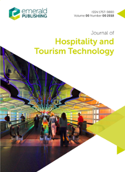 JOURNAL OF HOSPITALITY AND TOURISM TECHNOLOGY