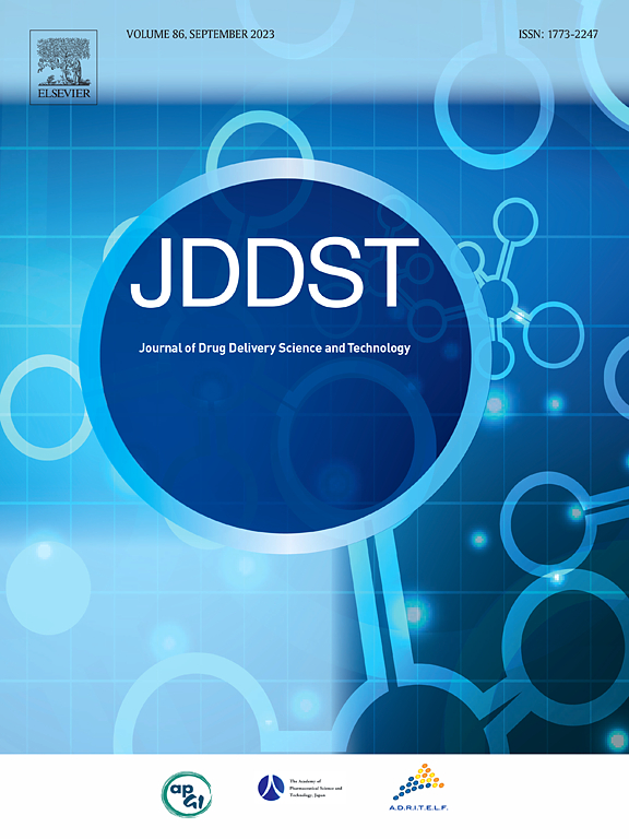 JOURNAL OF DRUG DELIVERY SCIENCE AND TECHNOLOGY