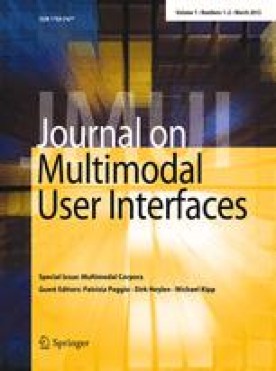 JOURNAL ON MULTIMODAL USER INTERFACES