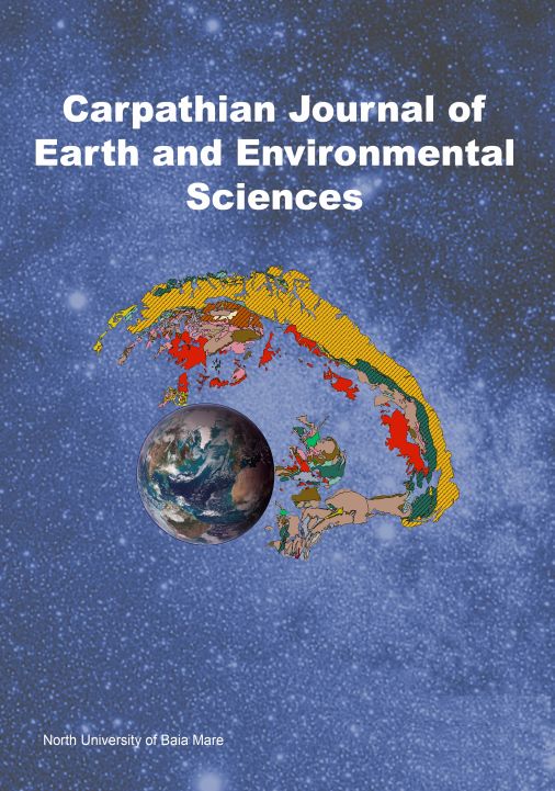 CARPATHIAN JOURNAL OF EARTH AND ENVIRONMENTAL SCIENCES