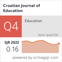 CROATIAN JOURNAL OF EDUCATION-HRVATSKI CASOPIS ZA ODGOJ I OBRAZOVANJE