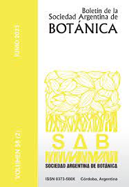 BOLETIN DE LA SOCIEDAD ARGENTINA DE BOTANICA