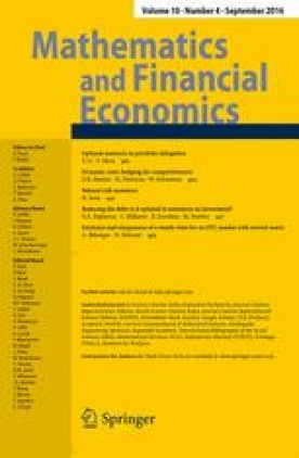MATHEMATICS AND FINANCIAL ECONOMICS
