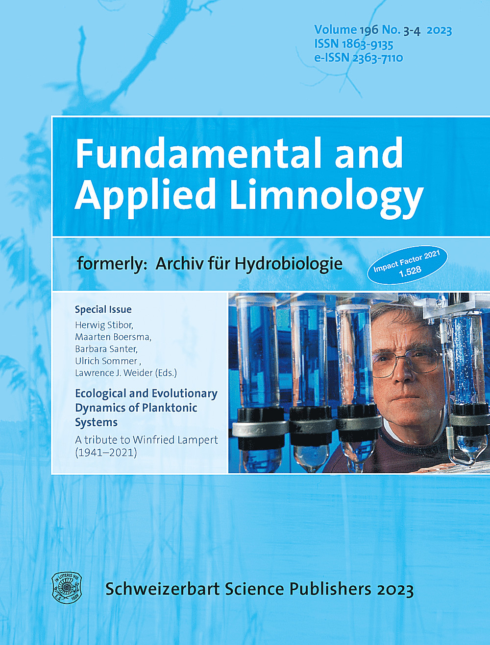 FUNDAMENTAL AND APPLIED LIMNOLOGY