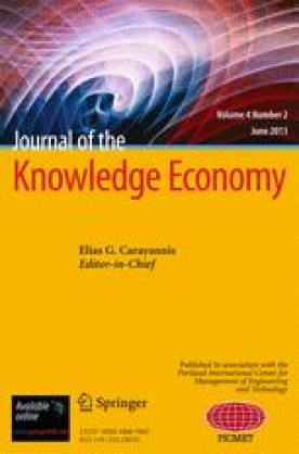JOURNAL OF THE KNOWLEDGE ECONOMY