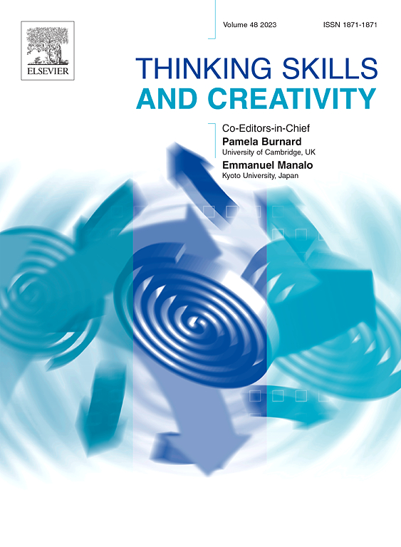 THINKING SKILLS AND CREATIVITY