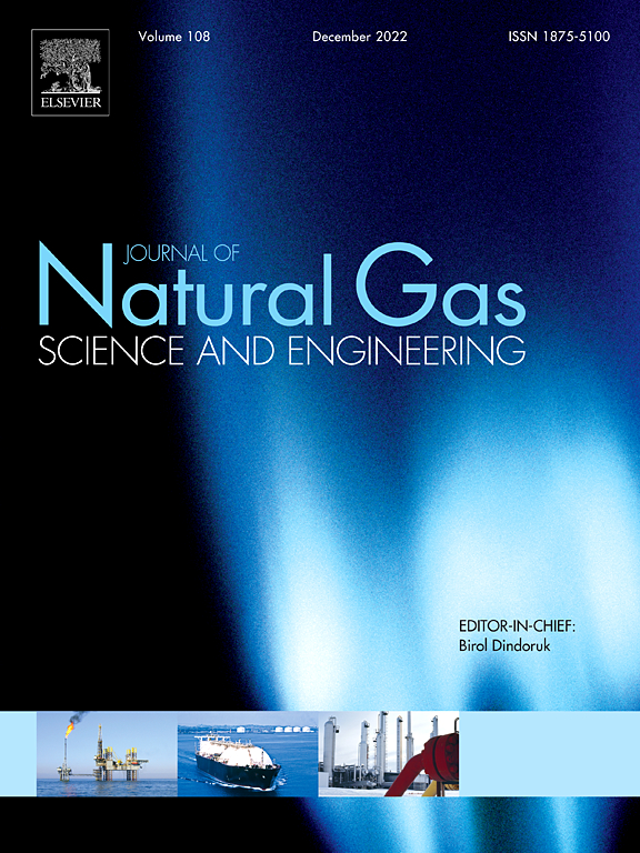 JOURNAL OF NATURAL GAS SCIENCE AND ENGINEERING