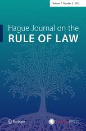 HAGUE JOURNAL ON THE RULE OF LAW