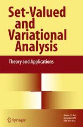 SET-VALUED AND VARIATIONAL ANALYSIS