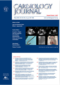 CARDIOLOGY JOURNAL