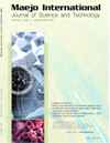 MAEJO INTERNATIONAL JOURNAL OF SCIENCE AND TECHNOLOGY