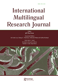 INTERNATIONAL MULTILINGUAL RESEARCH JOURNAL