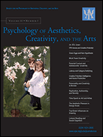 PSYCHOLOGY OF AESTHETICS CREATIVITY AND THE ARTS