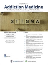 JOURNAL OF ADDICTION MEDICINE