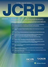 JOURNAL OF CARDIOPULMONARY REHABILITATION AND PREVENTION
