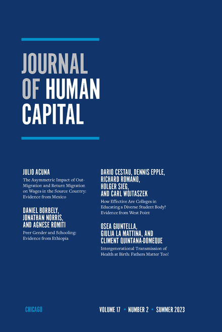 JOURNAL OF HUMAN CAPITAL