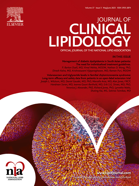 JOURNAL OF CLINICAL LIPIDOLOGY