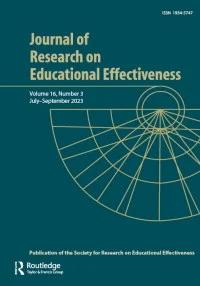 JOURNAL OF RESEARCH ON EDUCATIONAL EFFECTIVENESS