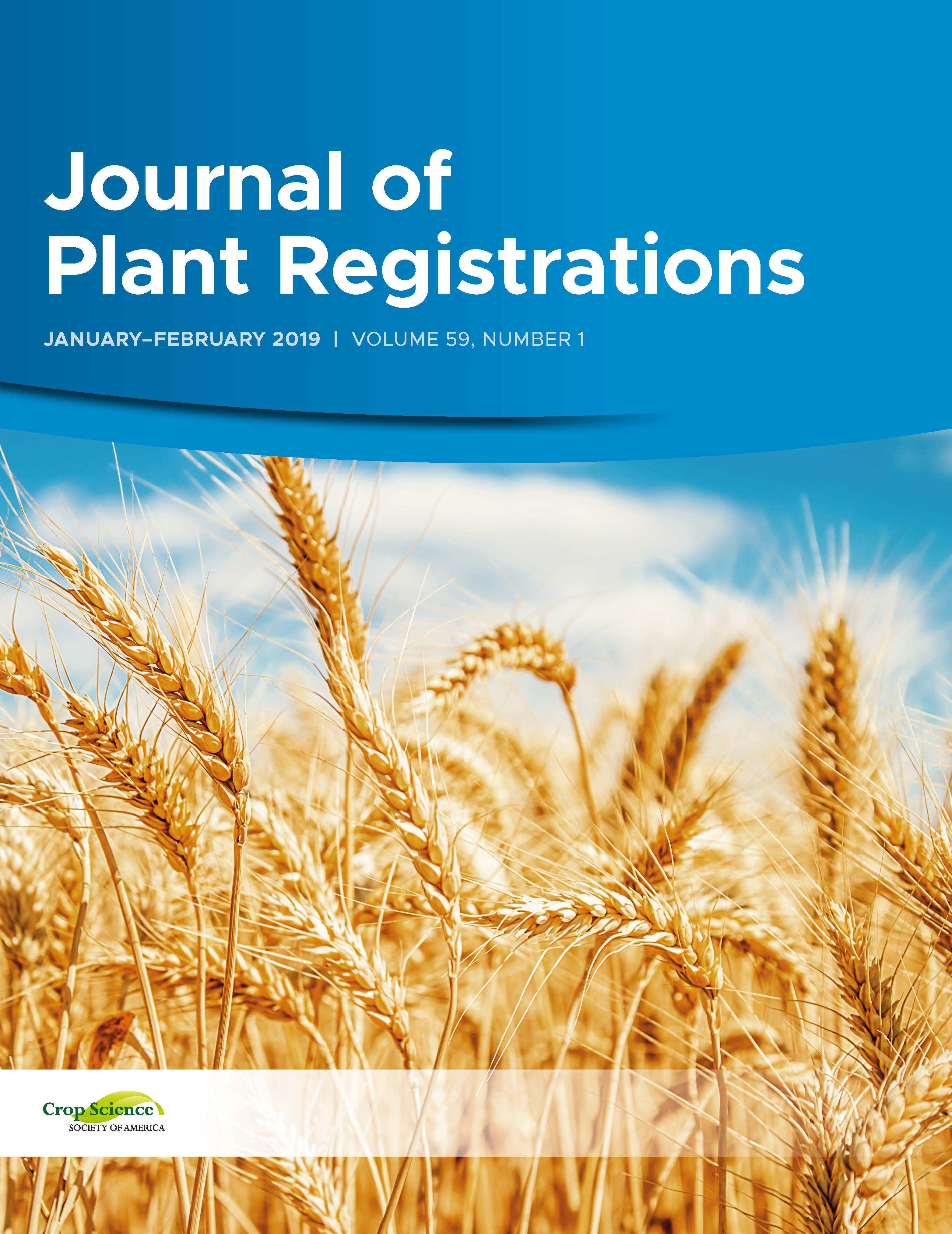 JOURNAL OF PLANT REGISTRATIONS