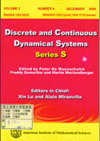 DISCRETE AND CONTINUOUS DYNAMICAL SYSTEMS-SERIES S