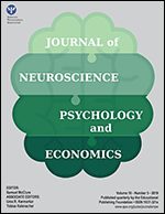 JOURNAL OF NEUROSCIENCE PSYCHOLOGY AND ECONOMICS