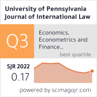 UNIVERSITY OF PENNSYLVANIA JOURNAL OF INTERNATIONAL LAW