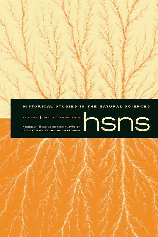 HISTORICAL STUDIES IN THE NATURAL SCIENCES