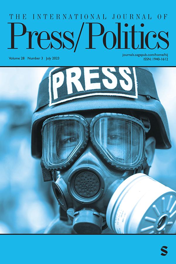 INTERNATIONAL JOURNAL OF PRESS-POLITICS