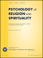 PSYCHOLOGY OF RELIGION AND SPIRITUALITY