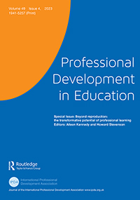PROFESSIONAL DEVELOPMENT IN EDUCATION