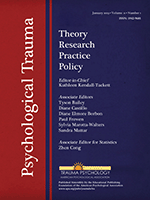 PSYCHOLOGICAL TRAUMA-THEORY RESEARCH PRACTICE AND POLICY