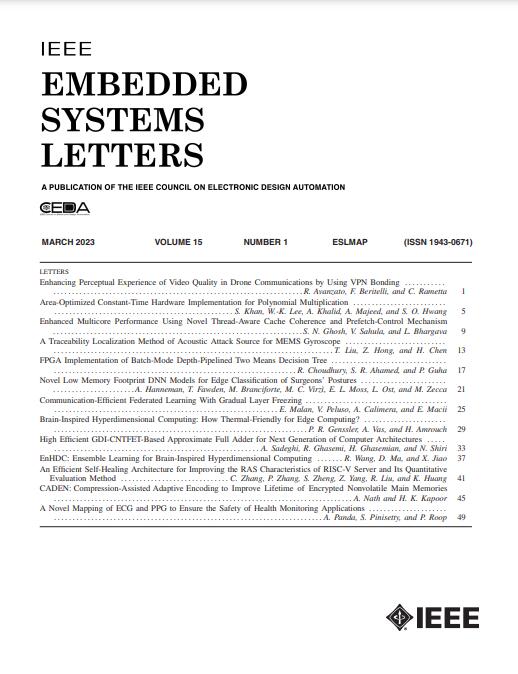 IEEE Embedded Systems Letters