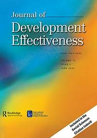 JOURNAL OF DEVELOPMENT EFFECTIVENESS