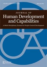 JOURNAL OF HUMAN DEVELOPMENT AND CAPABILITIES
