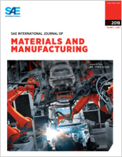 SAE International Journal of Materials and Manufacturing
