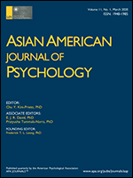 ASIAN AMERICAN JOURNAL OF PSYCHOLOGY