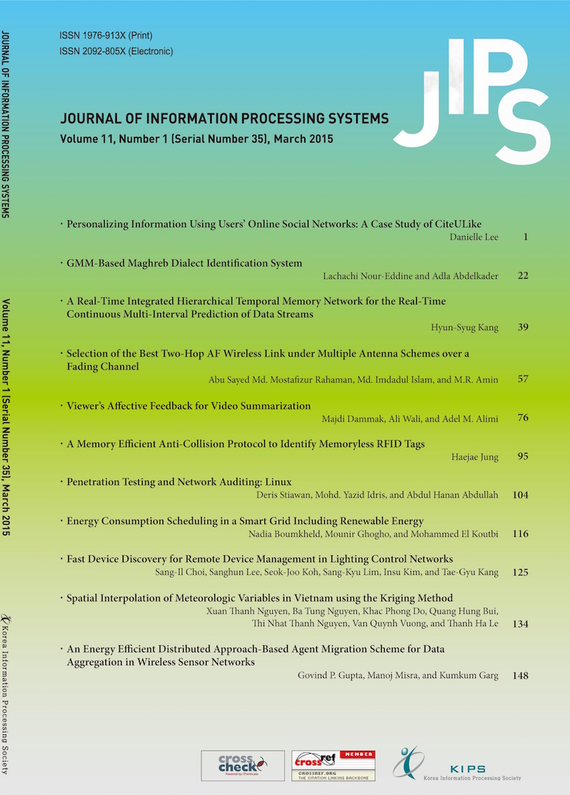 Journal of Information Processing Systems