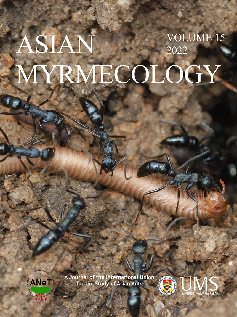 ASIAN MYRMECOLOGY