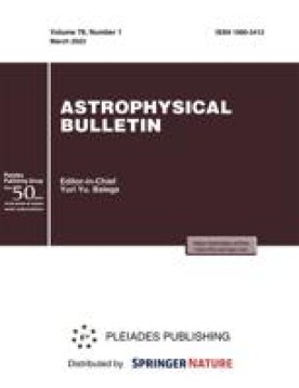 ASTROPHYSICAL BULLETIN