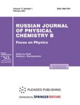 RUSSIAN JOURNAL OF PHYSICAL CHEMISTRY B