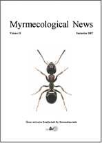 MYRMECOLOGICAL NEWS