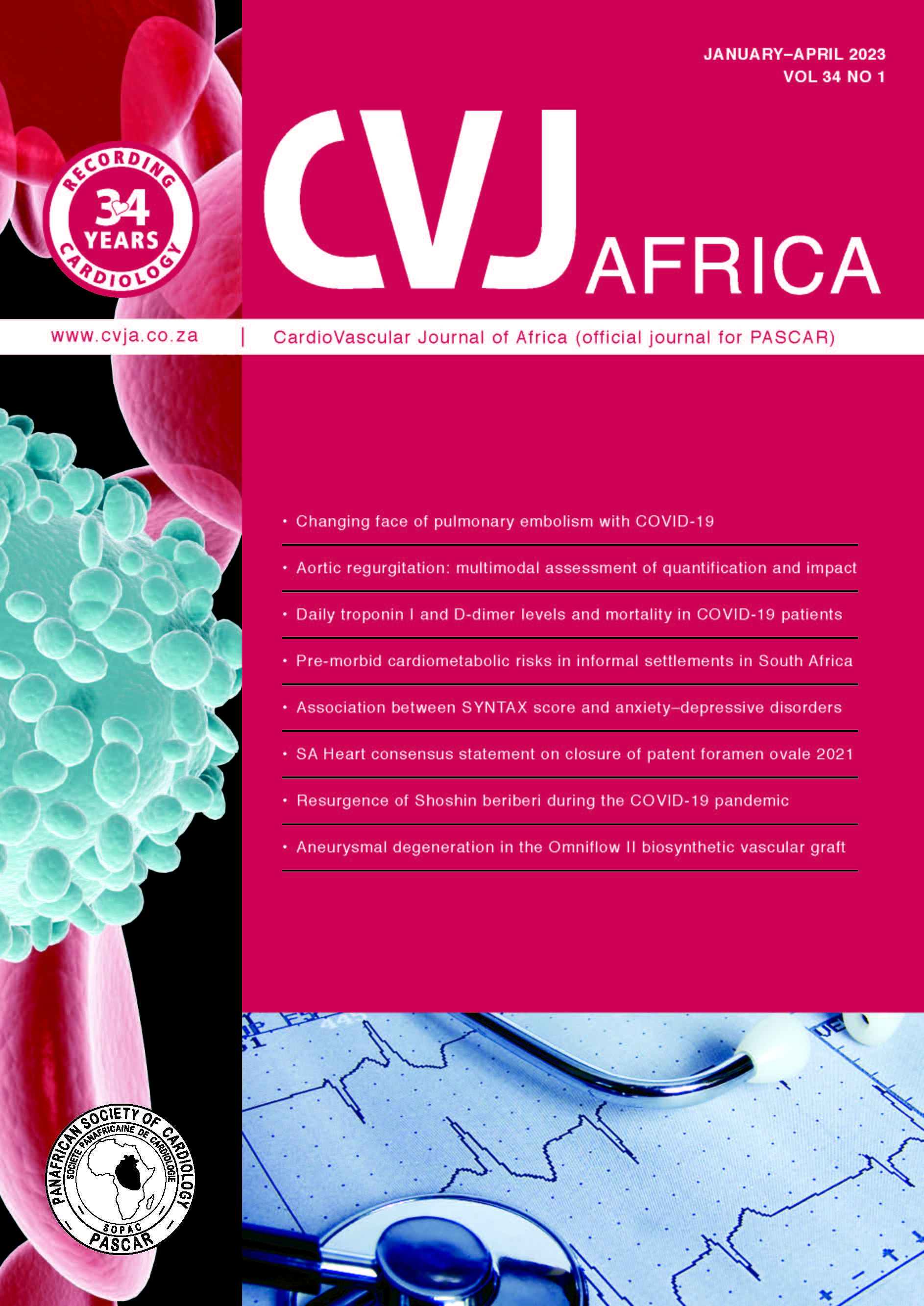 CARDIOVASCULAR JOURNAL OF AFRICA