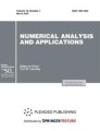 Numerical Analysis and Applications