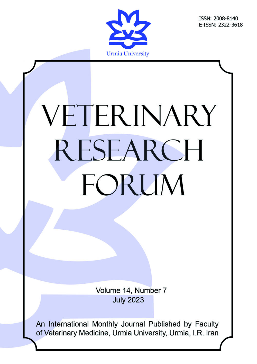 VETERINARY RESEARCH FORUM