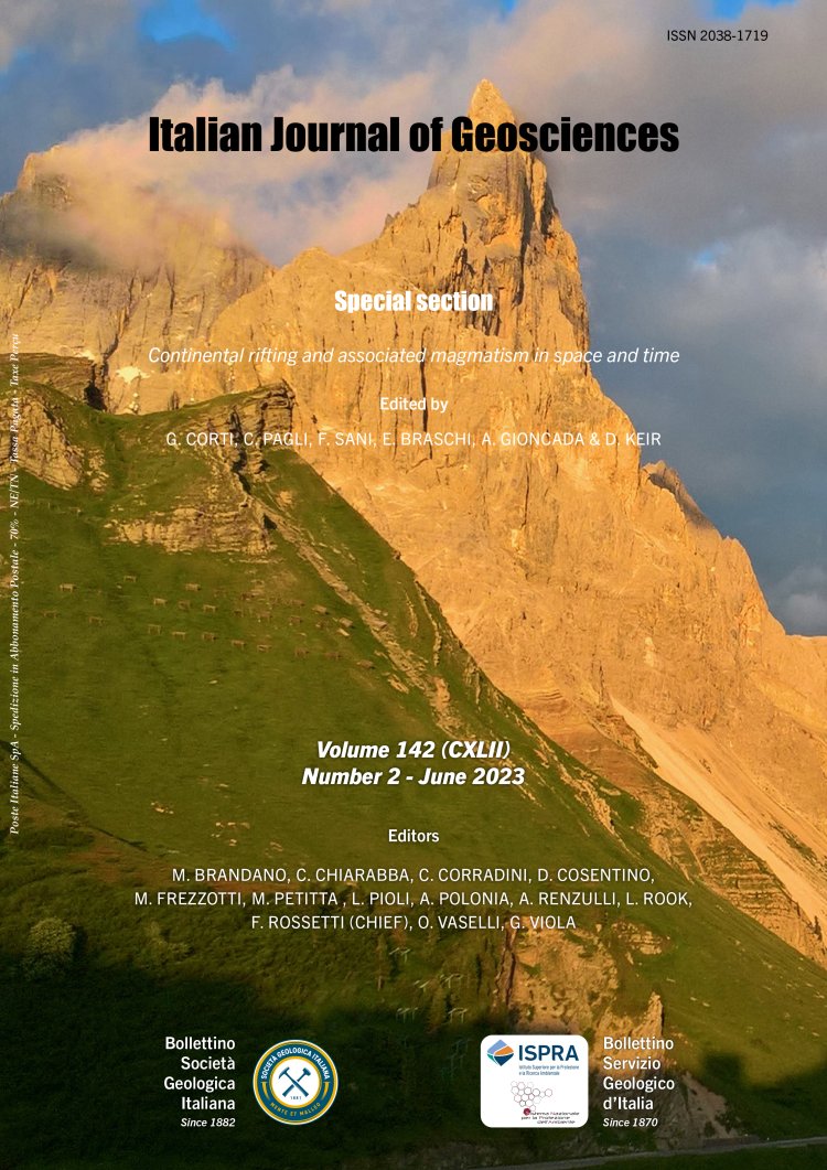 ITALIAN JOURNAL OF GEOSCIENCES