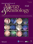 INTERNATIONAL FORUM OF ALLERGY & RHINOLOGY