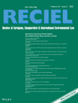REVIEW OF EUROPEAN COMPARATIVE & INTERNATIONAL ENVIRONMENTAL LAW