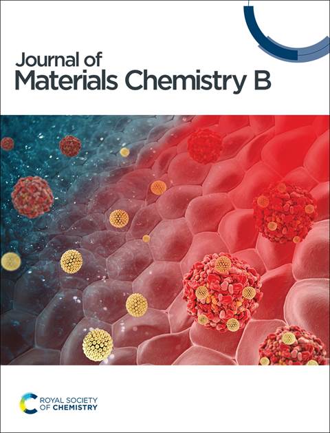 JOURNAL OF MATERIALS CHEMISTRY B