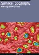 SURFACE TOPOGRAPHY-METROLOGY AND PROPERTIES